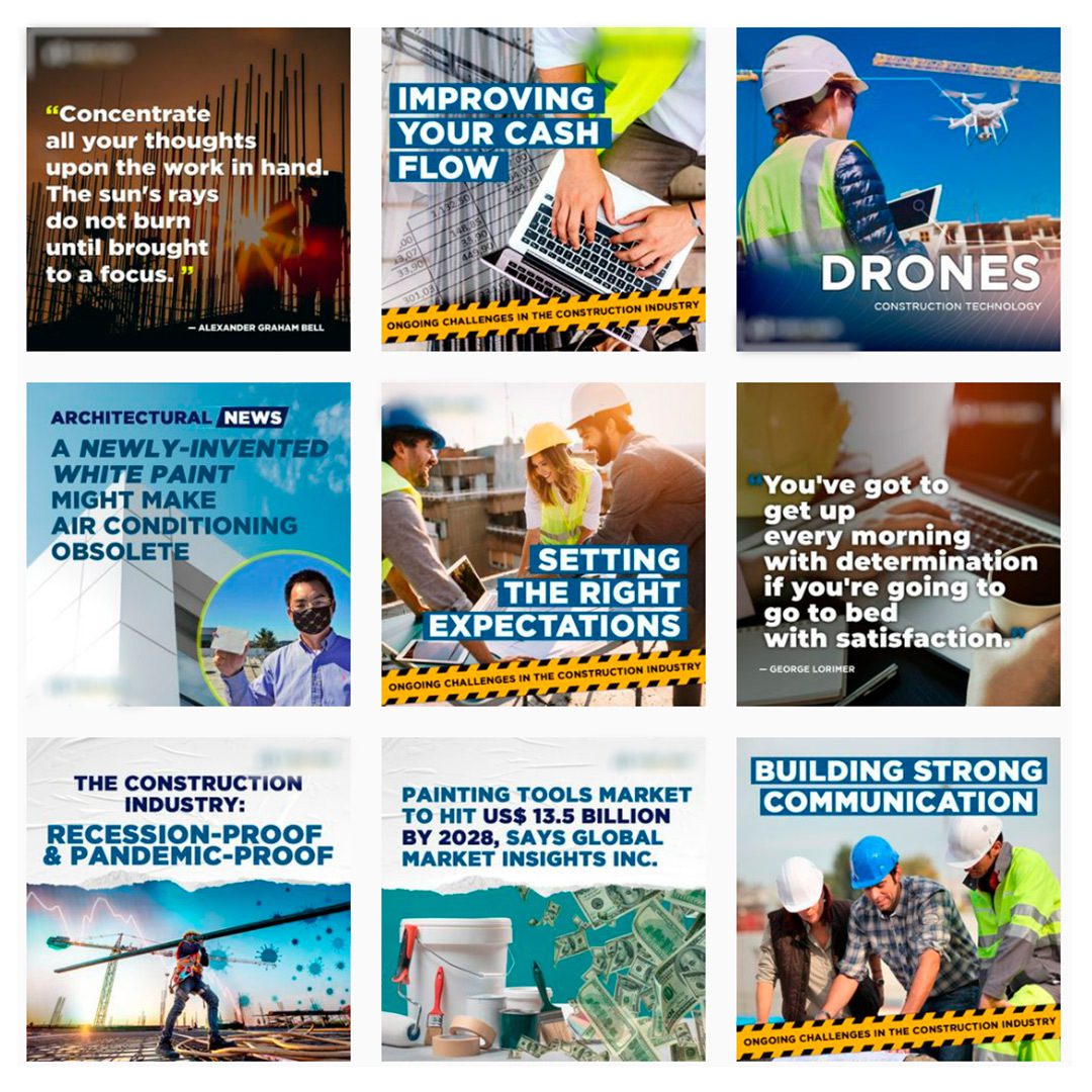 Construction Company Social Media Marketing