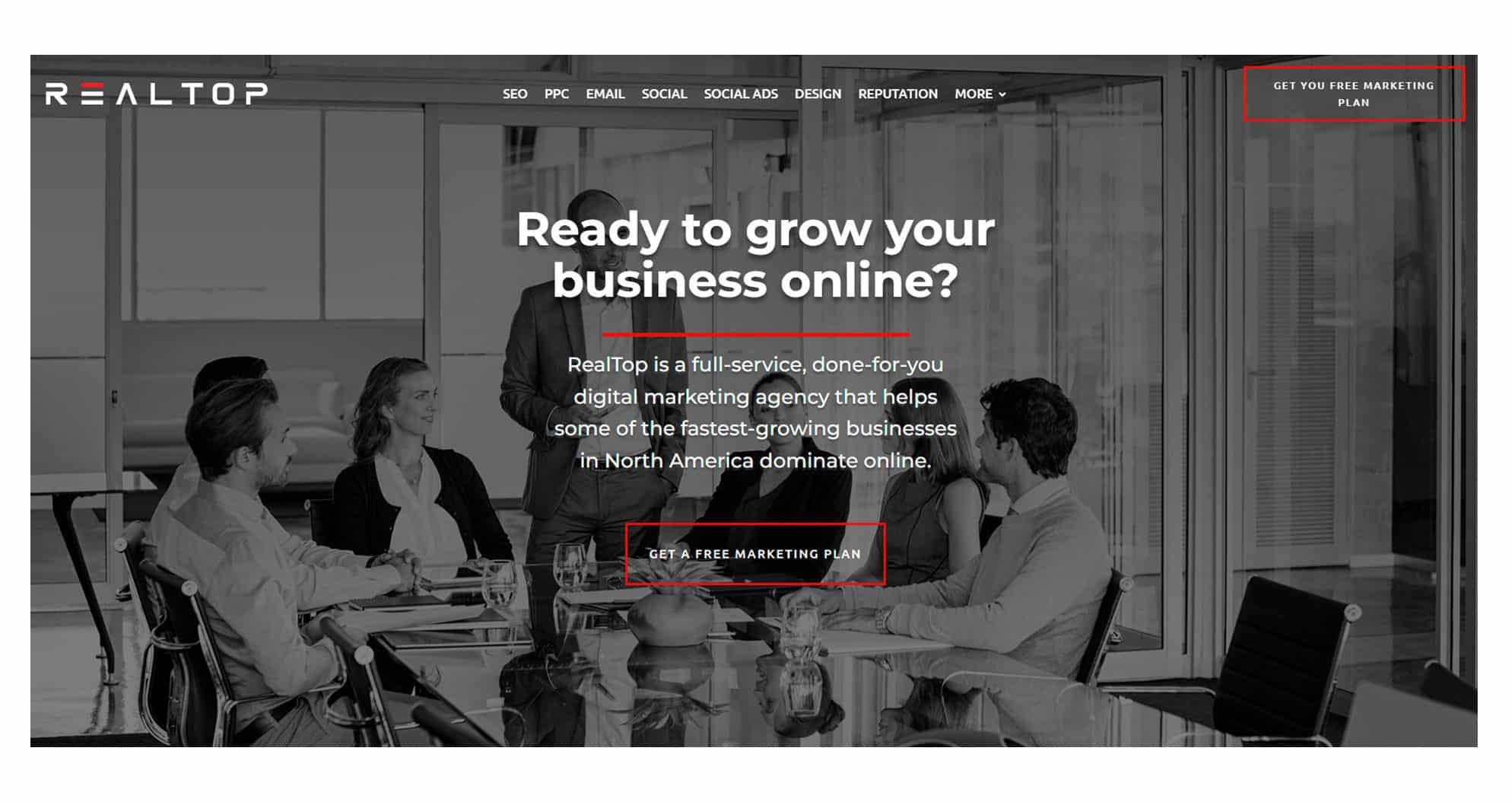 Digital Marketing Company Website Design